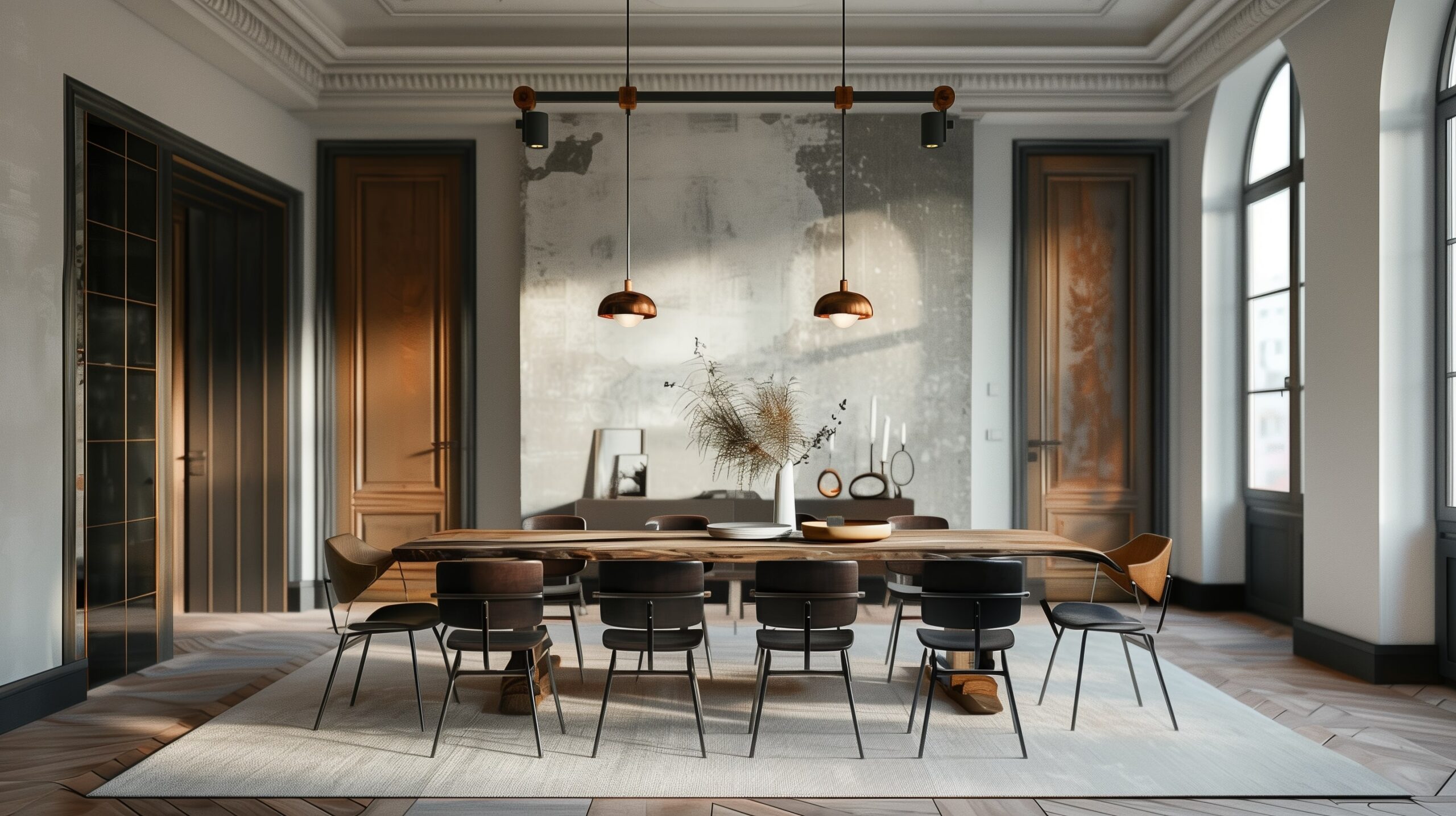 vintage modern interior design