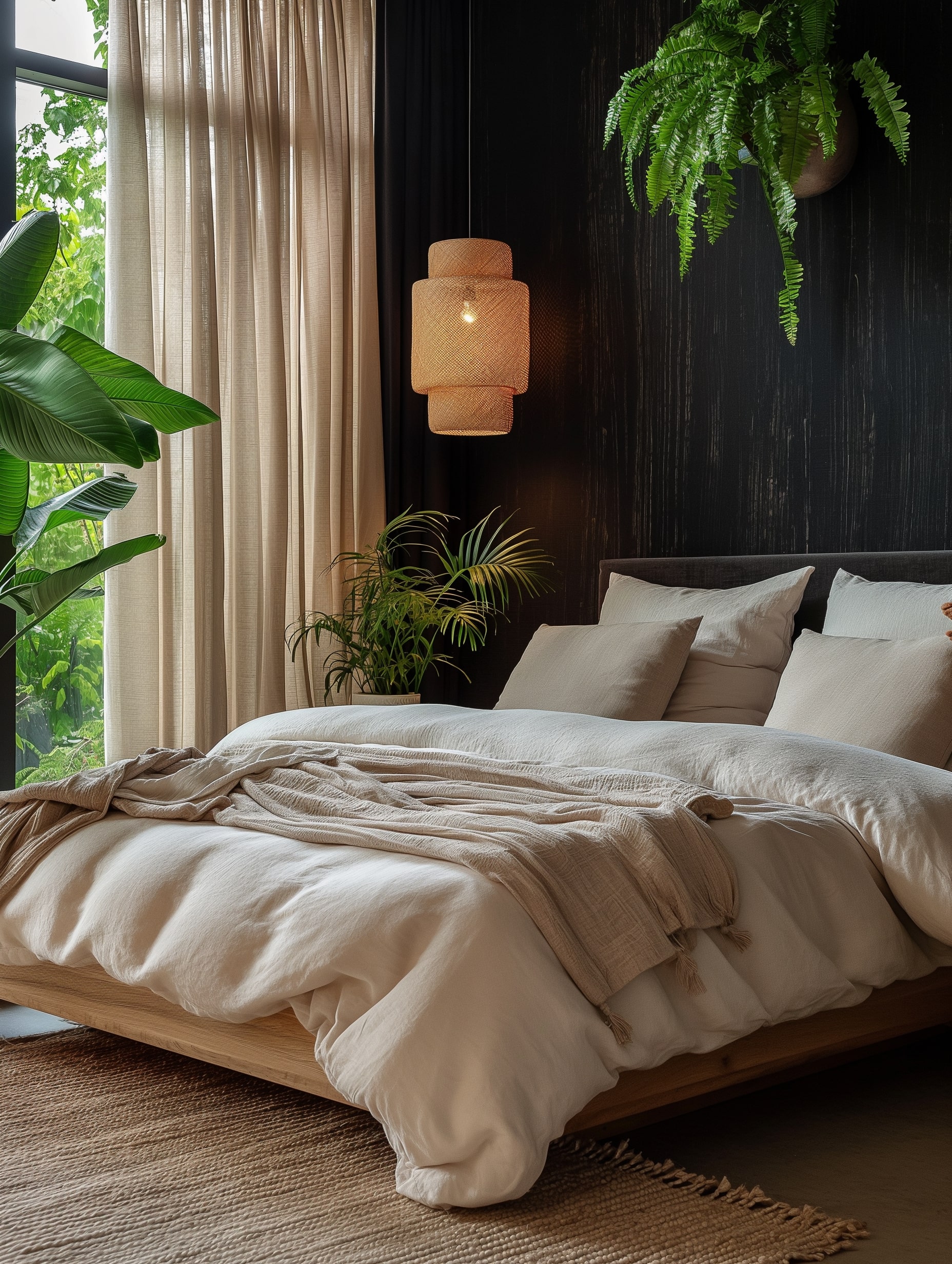 statement black furniture pieces